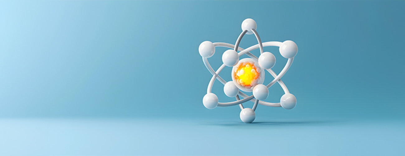 Detailed 3D of Oxygen Atom with Spinning Electrons in Precise Orbital Paths