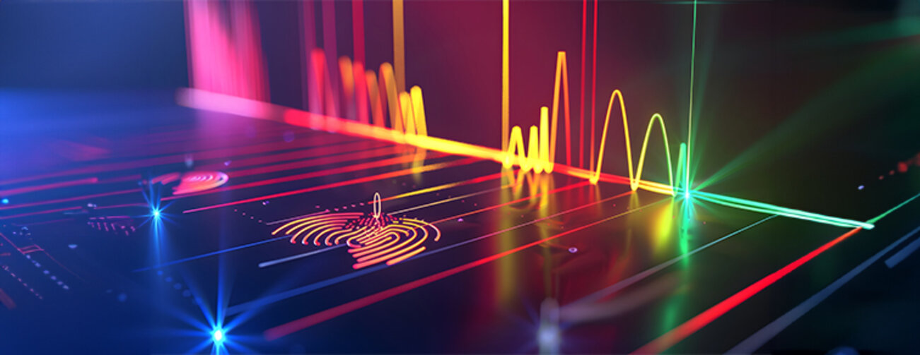 Scientific Visualization of Raman Spectroscopy Laser Detection and Analysis