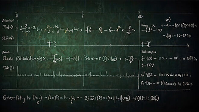 A mathematical equation or formula.