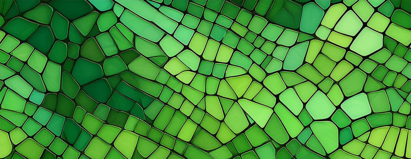 abstract green mosaic texture a seamless pattern of irregular shapes 